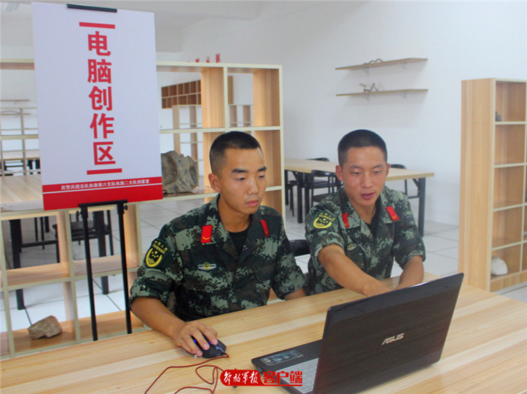 来到该支队某执勤大队,一批充分尊重官兵意愿新建的创客室,影音娱乐