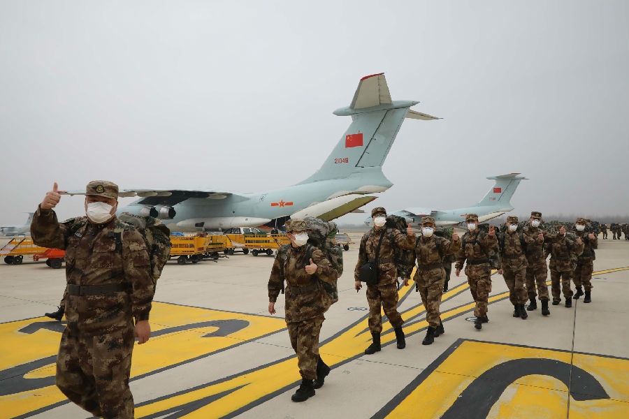 中部战区空军航空兵某团:起飞,在人民最需要的时刻