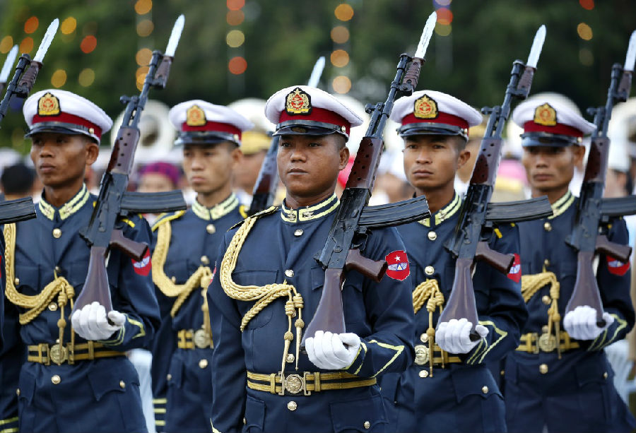 缅甸政府军装图片