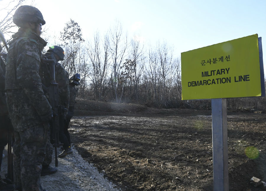 這是1953年朝鮮戰爭停戰協定簽署以來,首次在朝鮮半島正中央位置修建