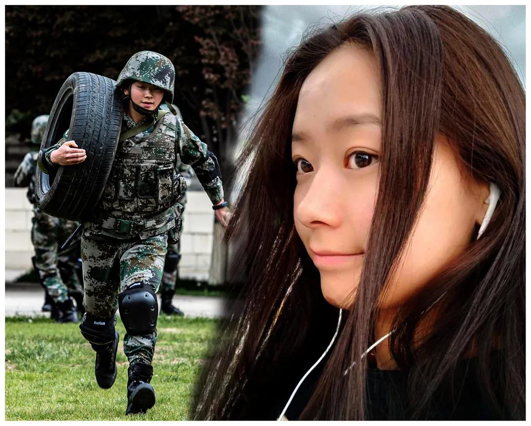 高原女兵入伍前后大对比