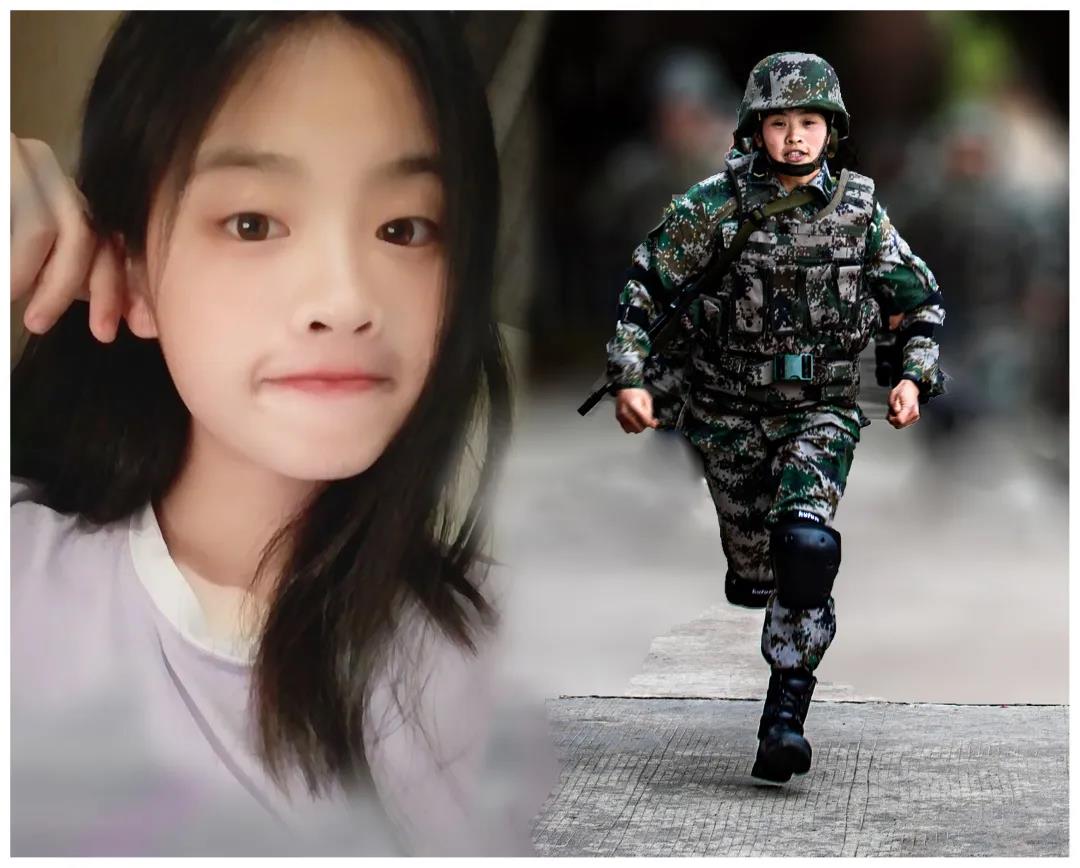 高原女兵入伍前后大对比